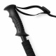 Aga Trekingové palice AntiShock 61–135 cm Čierna