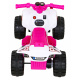Najrýchlejšia batériová štvorkolka pre deti Ružová + 25W motor