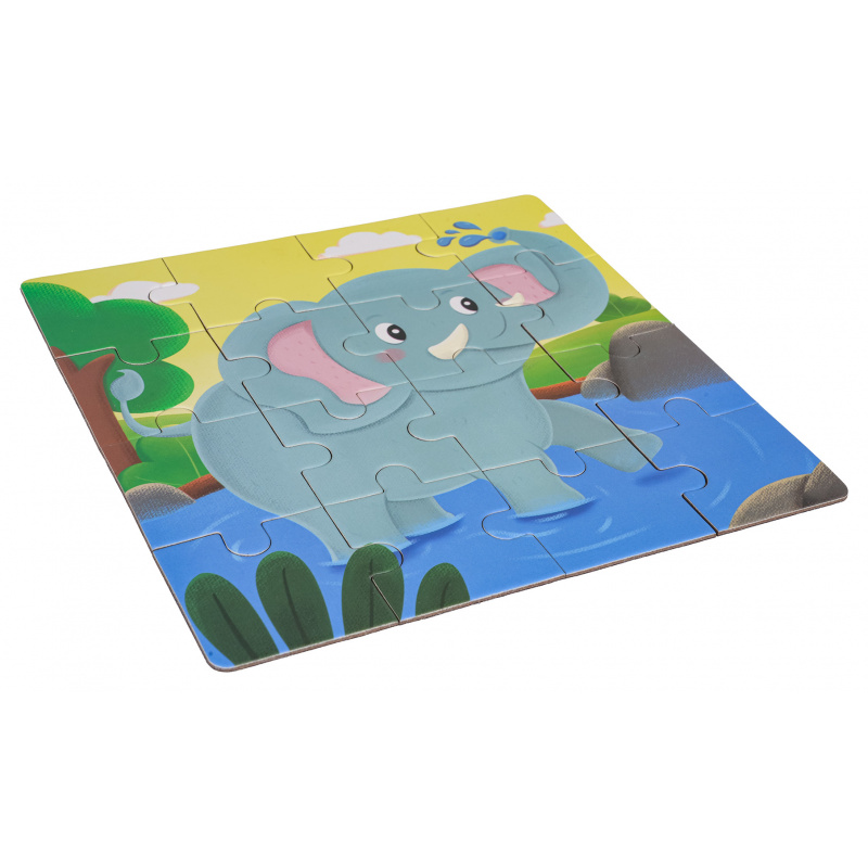 Magnetické Puzzle Zvieratá + Knižôčka