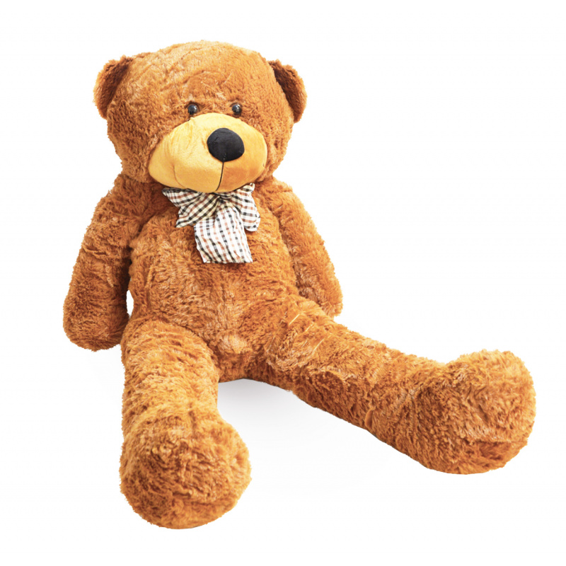 Aga4Kids Plyšový medveď 130 cm Svetlohnedý