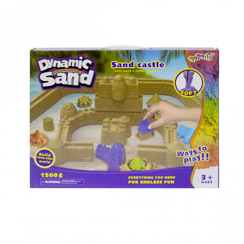 Aga4Kids Kinetic Sand Zámok + formičky