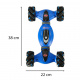 Aga Kaskadérske RC auto 360° modré