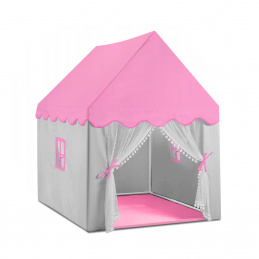 Aga4Kids Detský hrací stan Domček Ružový