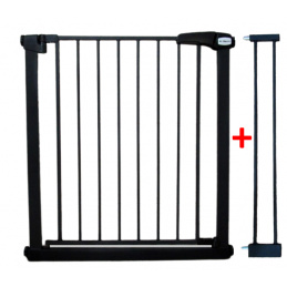 BRÁNKA ZABEZPEČUJÚCA S1 ČIERNA na schody, dvere 79-94 cm rozpínacia ochranná