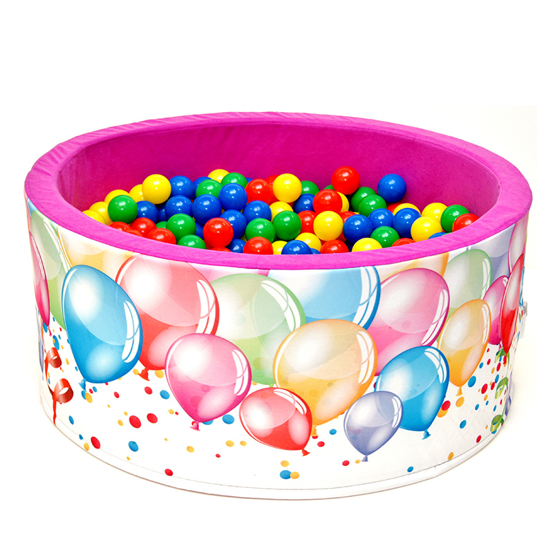 Aga Suchý bazén 90x40 cm s loptičkami 983