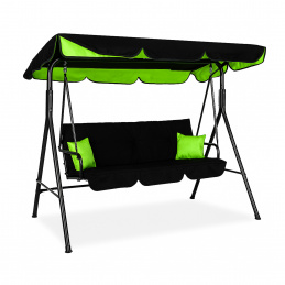 Aga Záhradná hojdačka Majka Čierna