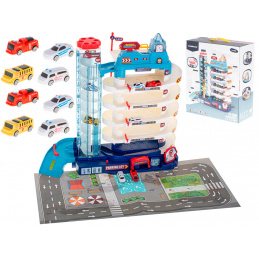 Aga Parkovacia garáž 5 úrovní Elektrický výťah + podložka + 8 áut