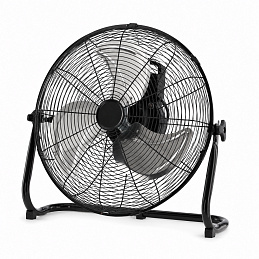 Aga Podlahový ventilátor 50 cm Čierny