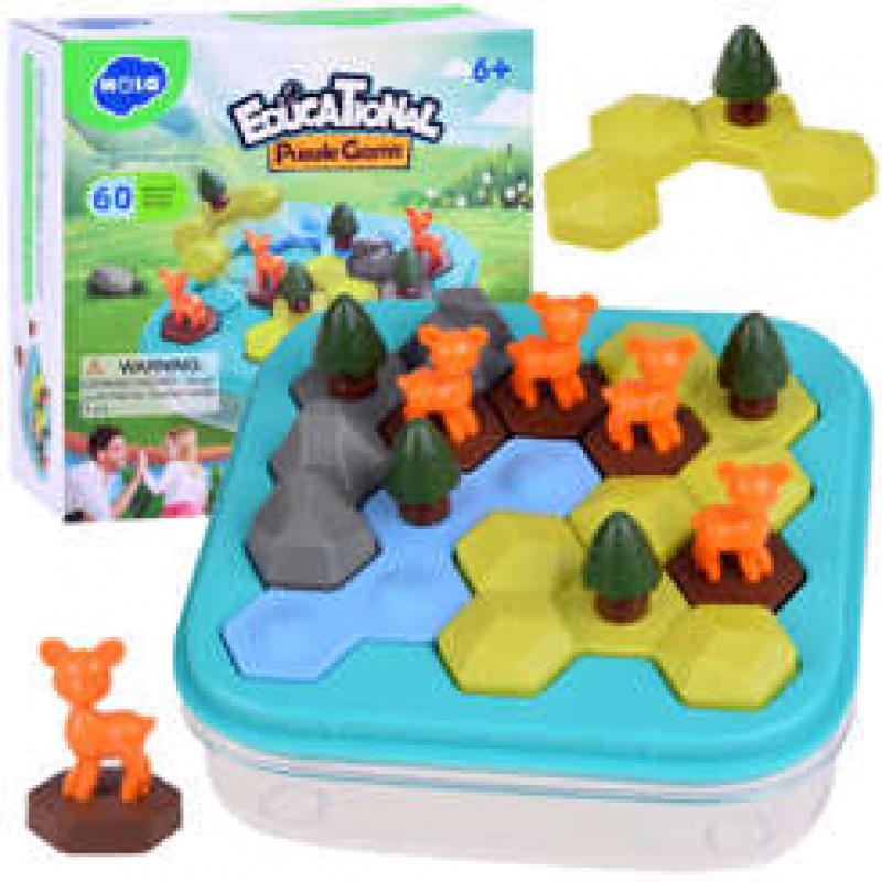 Vzdelávacia hra Hola puzzle 6+ ZA4411