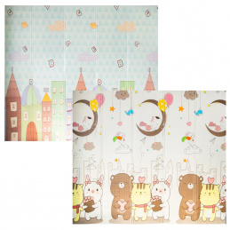 Aga4Kids Detská skladacia penová podložka 200x180 cm DS3018
