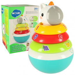 Dúhový Jednorožec vzdelávacia Pyramida HOLA