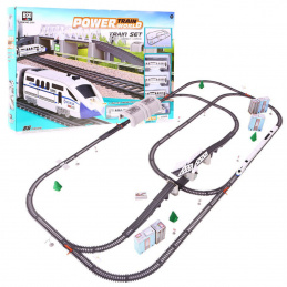 Obrovský vlak pre deti 3+ Dlhé koľaje 914 cm + Vlak s vagónmi + Príslušenstvo