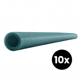 Aga Penová ochrana na trampolínové tyče 70 cm Tmavozelená 10ks