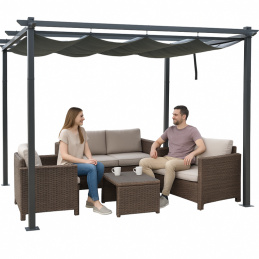 Pergola so strieškou 3 x 4 m