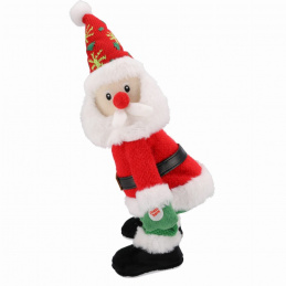 Hrajúci vianočný škriatok Santa Claus