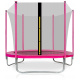 Aga SPORT FIT Trampolína 180 cm Pink + vnútorná ochranná sieť