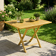 Linder Exclusiv Záhradný stôl T14C 110x70x75 cm