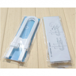 Aga Bezpečnostný zámok pre úchyty zásuviek, skriniek 18x4 cm