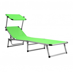 Aga Záhradné polohovacie lehátko GARDEN EXCLUSIVE MC372310LG Lime Green