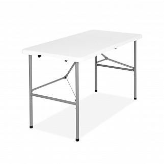 Aga Skladací plastový stolík 122x61x74 cm