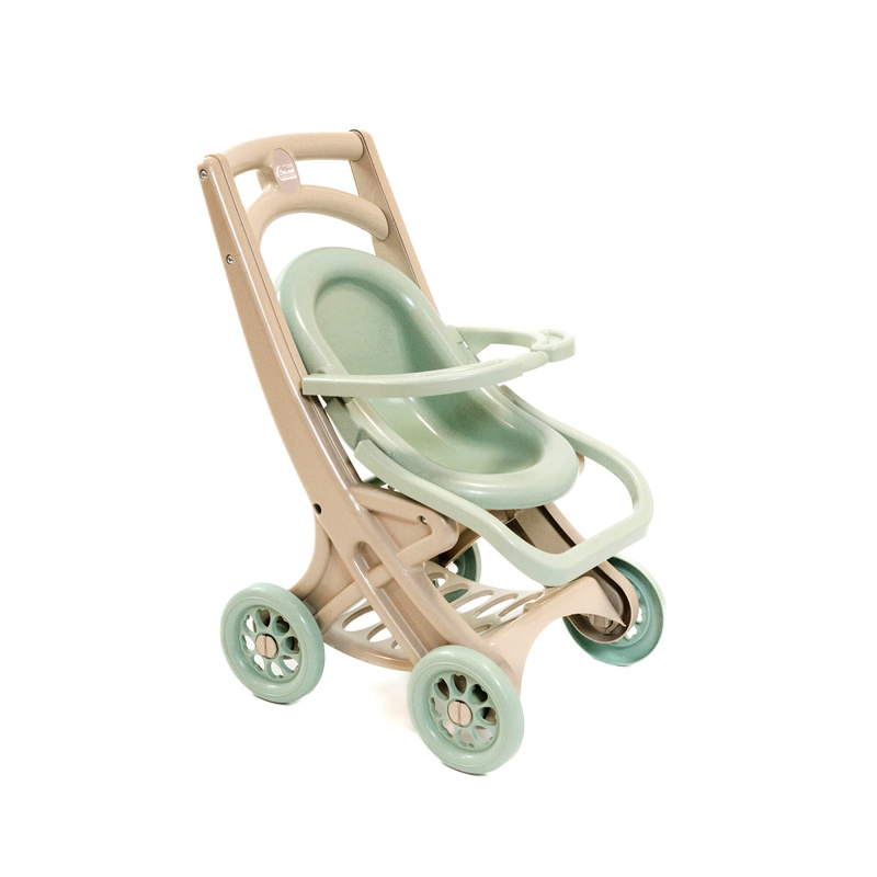 Doloni Plastový kočík pre bábiky Béžový