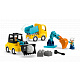 LEGO® DUPLO® 10475 Vozidlá na stavbe 3 v 1