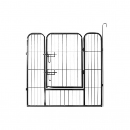 Aga Náhradný diel s dverami k ohrade pre zvieratá 80x80 cm Aga Náhradný diel s dverami k ohrade pre zvieratá 80x80 cm