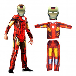 Aga4Kids Detský kostým Iron Man M 110-120 cm