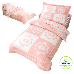 KidKraft Posteľná bielizeň mikrovlákno CLASSIC PRINCESS 100x150, 60x75 cm