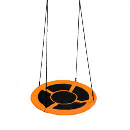 Aga Závesný hojdačkový kruh 90 cm Oranžový