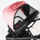 Aga Športový kočík Čierno/Ružový