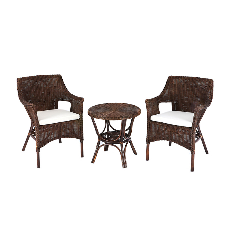 Aga Ratanová zostava LARUS Tmavo hnedá/Biela