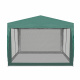 Aga Záhradný altán s moskytiérou 3x3 m Zelený