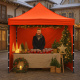 Aga Nožnicový stánok PARTY 2x2m Oranžový