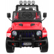 Terénne auto Raptor Drifter Red + Diaľkové ovládanie + Pohon 4x4 + Úložný priestor + Pomalý štart + MP3 LED dióda