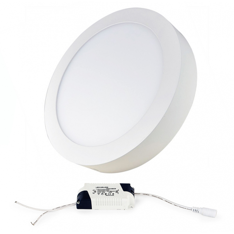 LED panel KRUHOVÝ BRGD0120 300x35mm priložený - 24W - 230V - 1700Lm - teplá