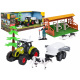 Farmárska sada s traktorom