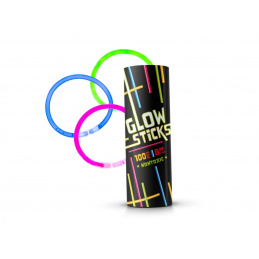 Aga4Kids Svetielkujúce náramky mix farieb 100ks