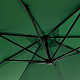 Aga Záhradný slnečník MR2048 250 cm Tmavozelený