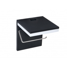 Držiak na toaletný papier s LED a USB 5W - studená biela