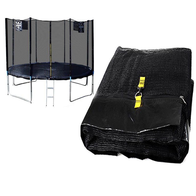 Chiemsee Ochranná sieť 430 cm na 8 tyčí Black