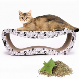 Kartónové škrabadlo pre mačku 26x75