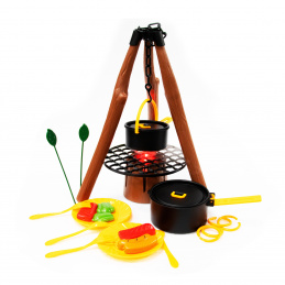 Aga4Kids Detská trojnožka s kotlíkom MR1366 Aga4Kids Detská trojnožka s kotlíkom MR1366