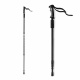 Aga Trekingové palice AntiShock 61–135 cm Čierna