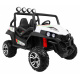 Grand Buggy Strong Lift for Kids White + pohon 4x4 + diaľkové ovládanie + nosič batožiny + rádio MP3 + LED dióda
