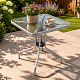 Aga Záhradný stôl MR6171-Gray 60x60x70 cm