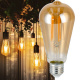 LED žiarovka E27 8W ST64 teplá biela