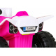 Najrýchlejšia batériová štvorkolka pre deti Ružová + 25W motor