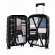Aga Travel Príručná batožina MR4693 Sivá