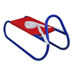 Rulyt Kovové sane Červeno-modré